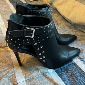 Women’s black ankle boots